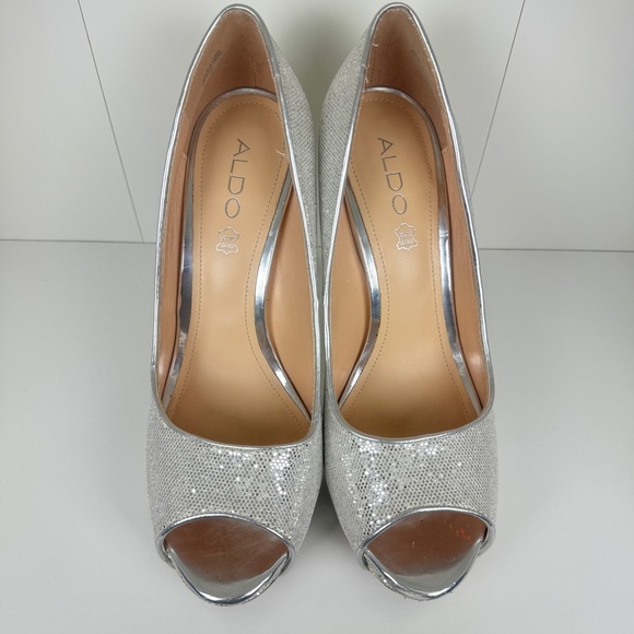 ALDO | Hayth Peep Toe Platform Heels - Picture 7 of 12